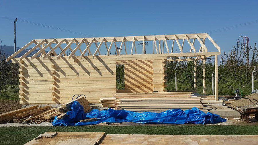 Ahşap Ev İskelet Yapımı