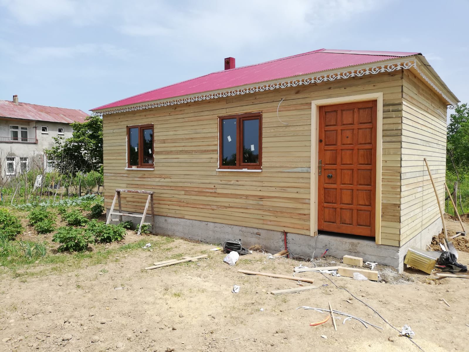 Ahşap Ev Öğün Çatı