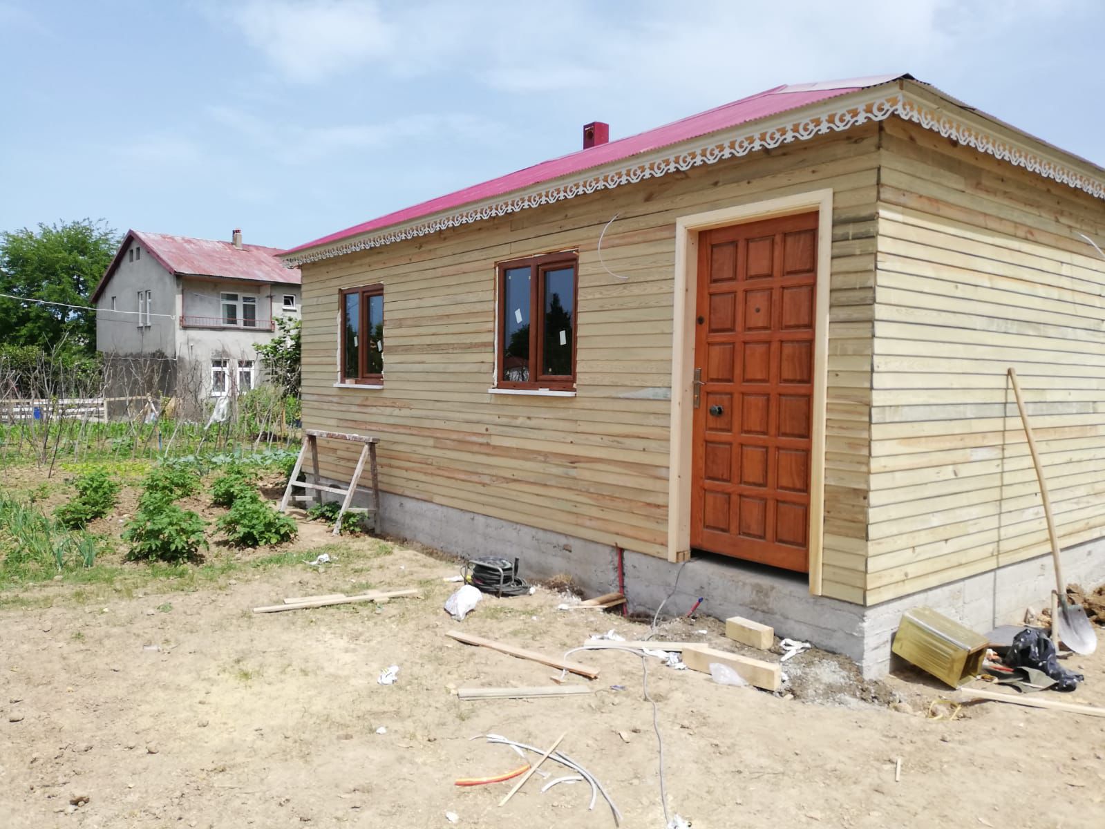 Ahşap Ev Öğün İnşaatı